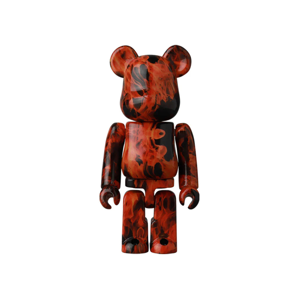 Fire (Pattern) - Bearbrick Series 44 by Medicom