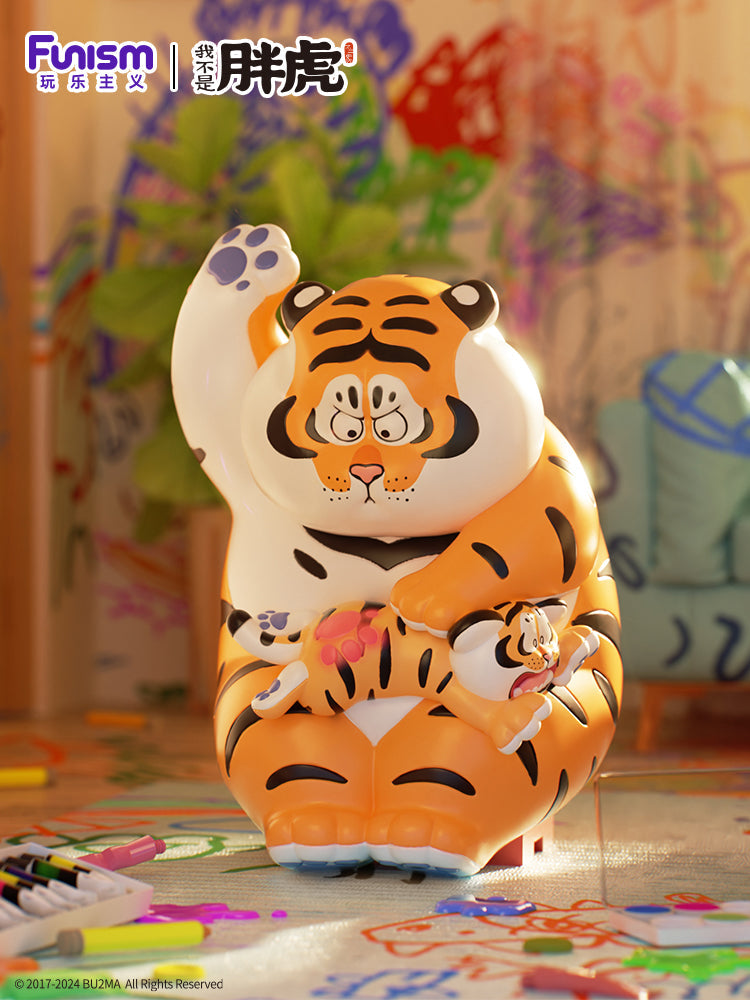 Alexander The Fat Tiger - Roaring Love Series by FUNISM