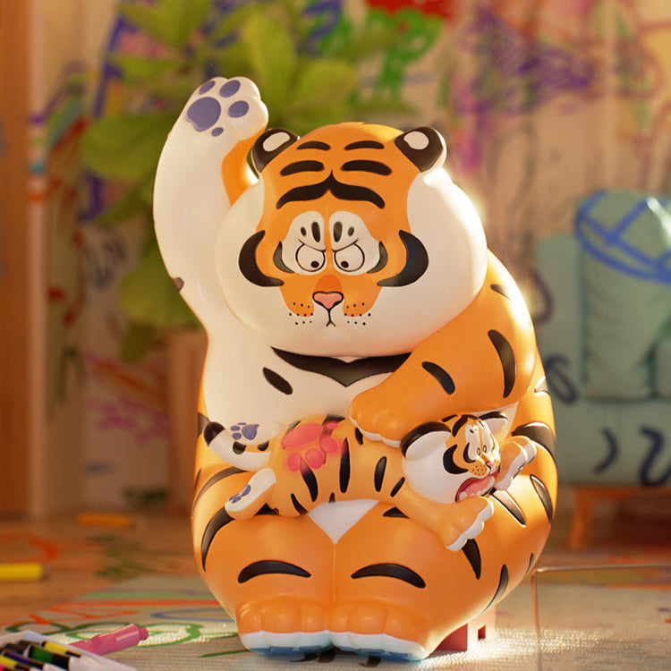 Love Imprint - Alexander The Fat Tiger Roaring Love Series by FUNISM