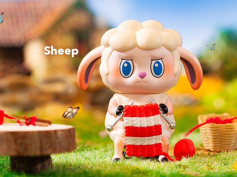 Sheep - The Monsters Animals Series by Kasing Lung x POP MART