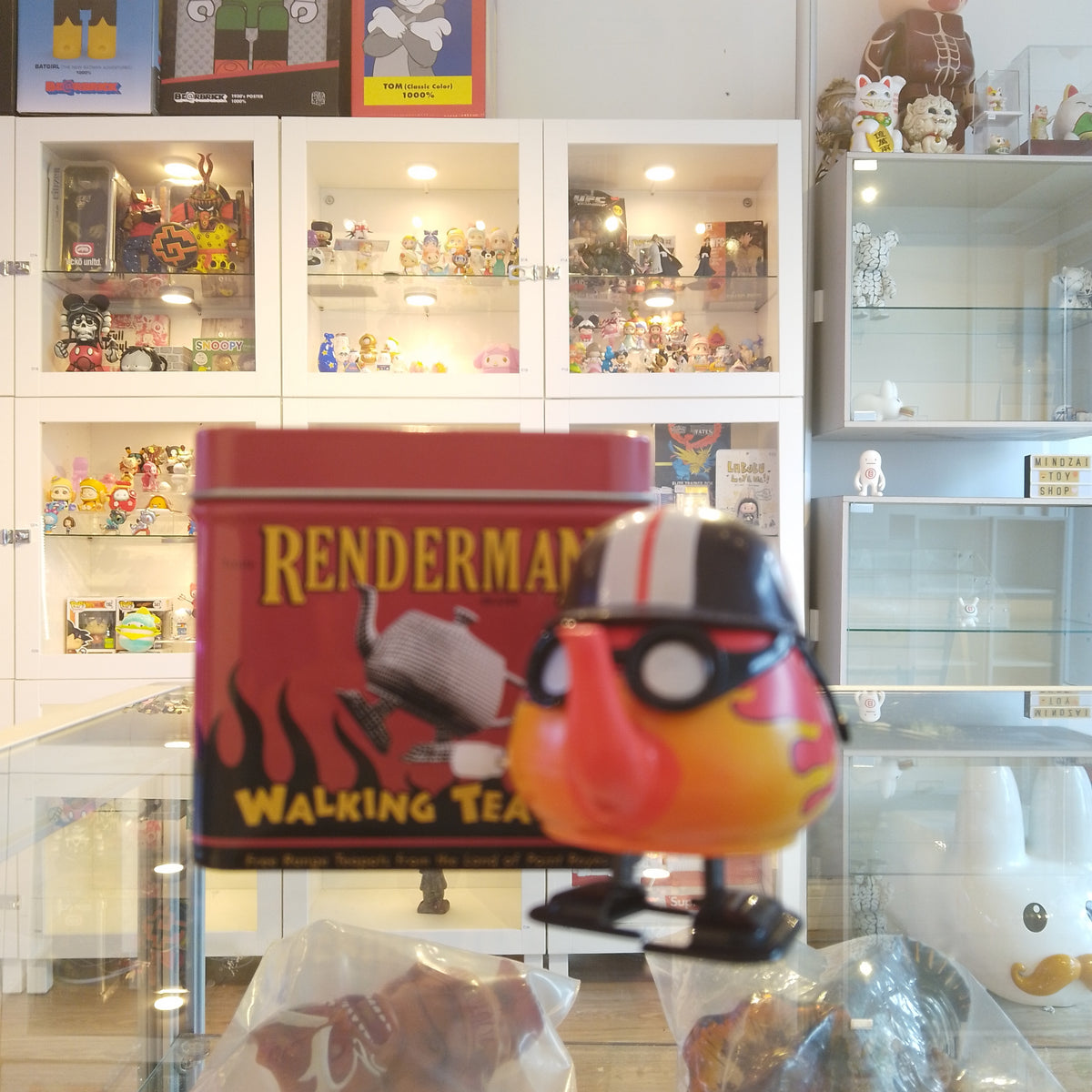 Renderman Walking Teapot by Pixar Animation Studio