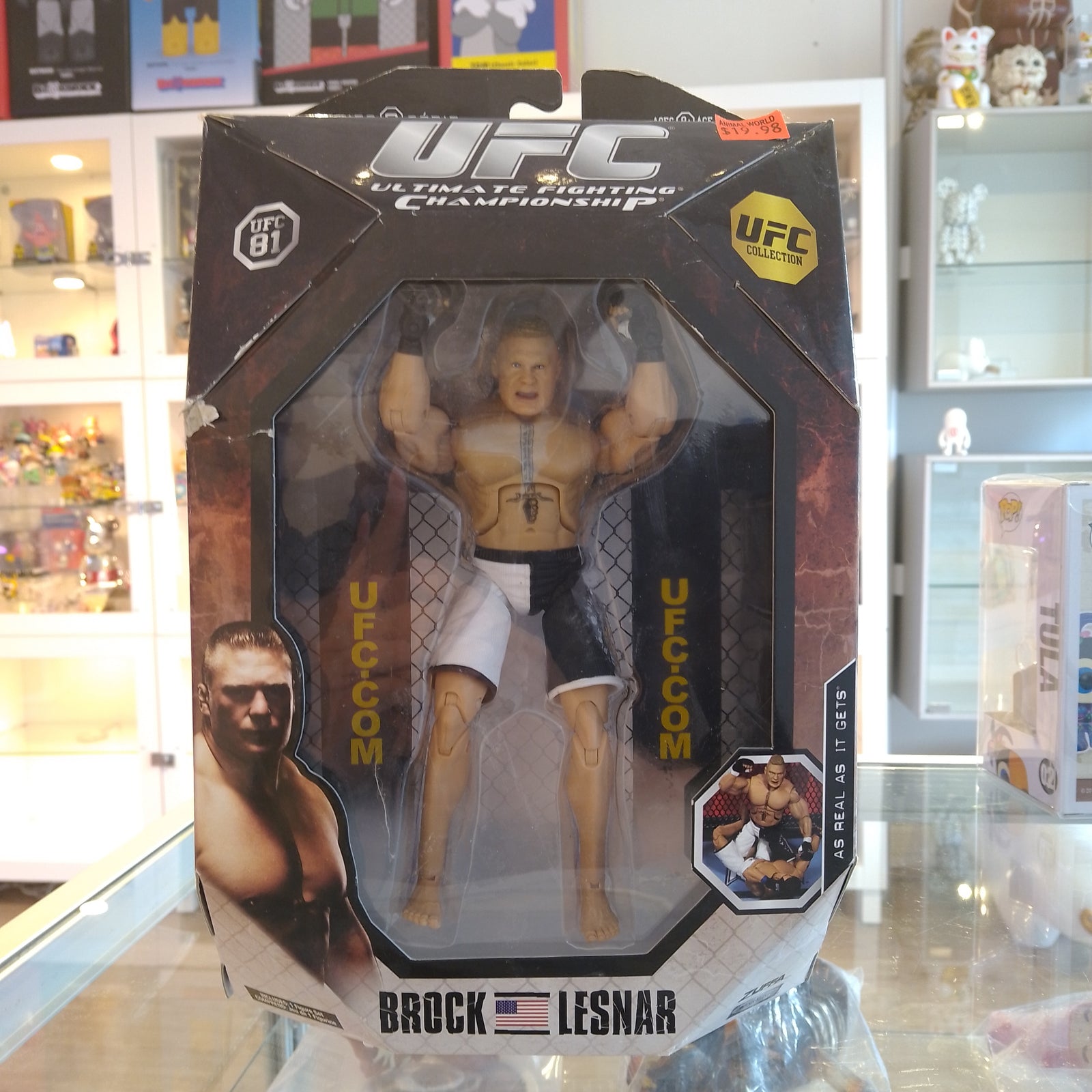 Brock Lesnar - Fighting Championship Series 0 Deluxe Figure by UFC Ultimate