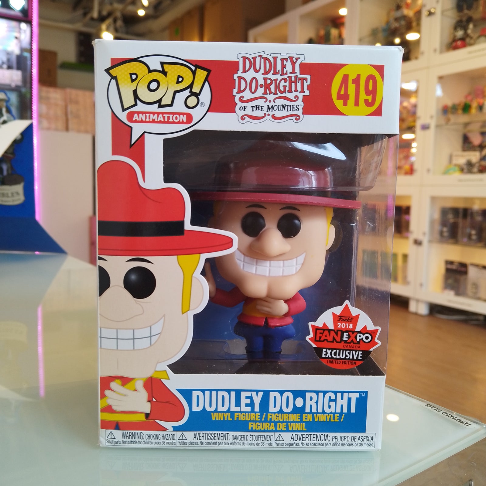 Dudley Do Right (Fan Expo Canada Exclusive) - Funko POP! by Funko