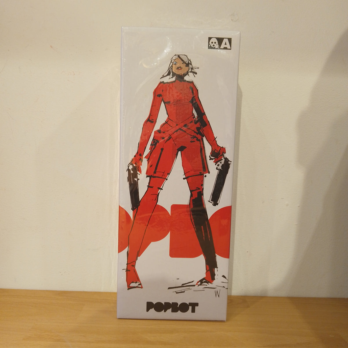 Red Devil Lady Sham Art Figure by Ashley Wood x ThreeA