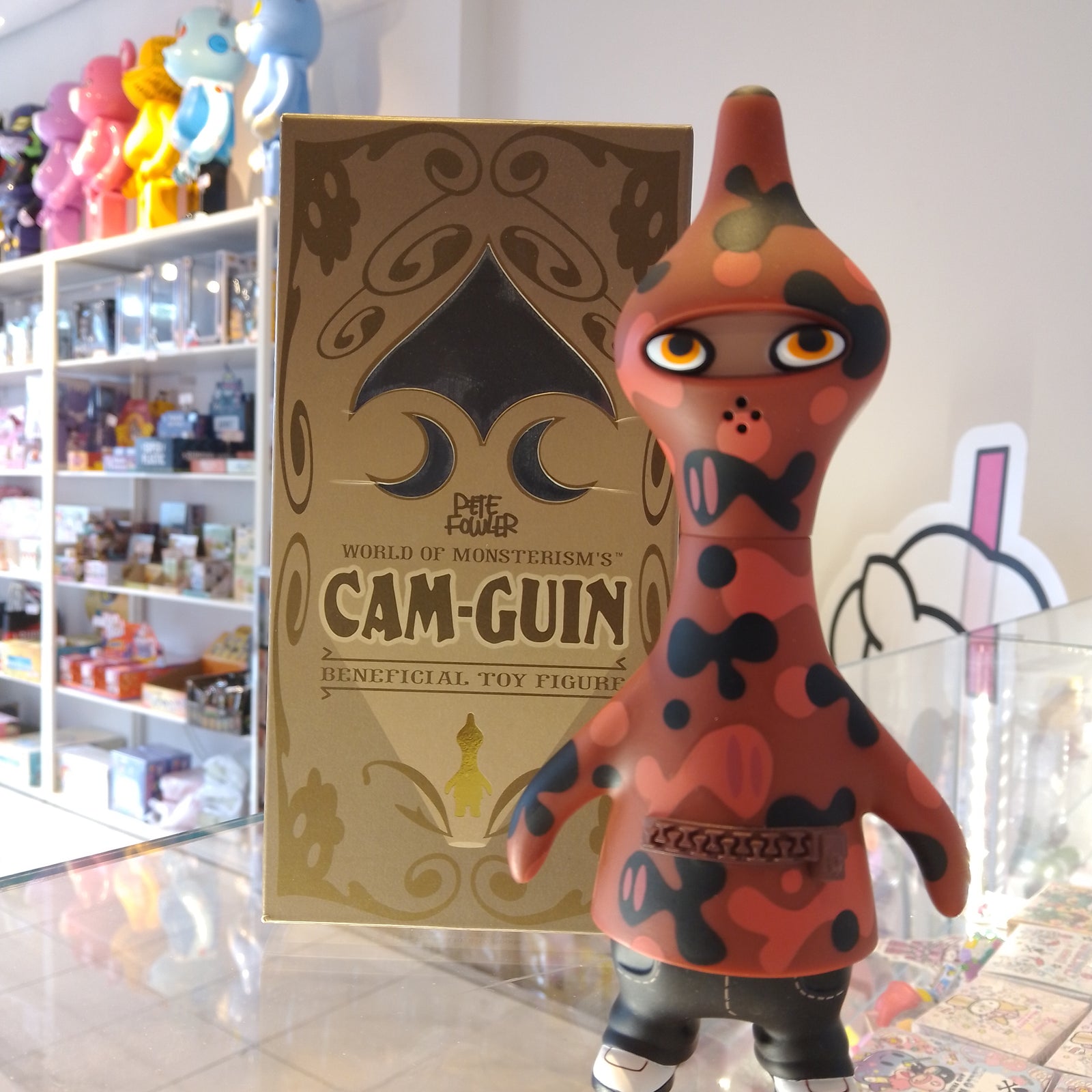 World of Monsterism Cam-Guin Figure by Pete Fowler