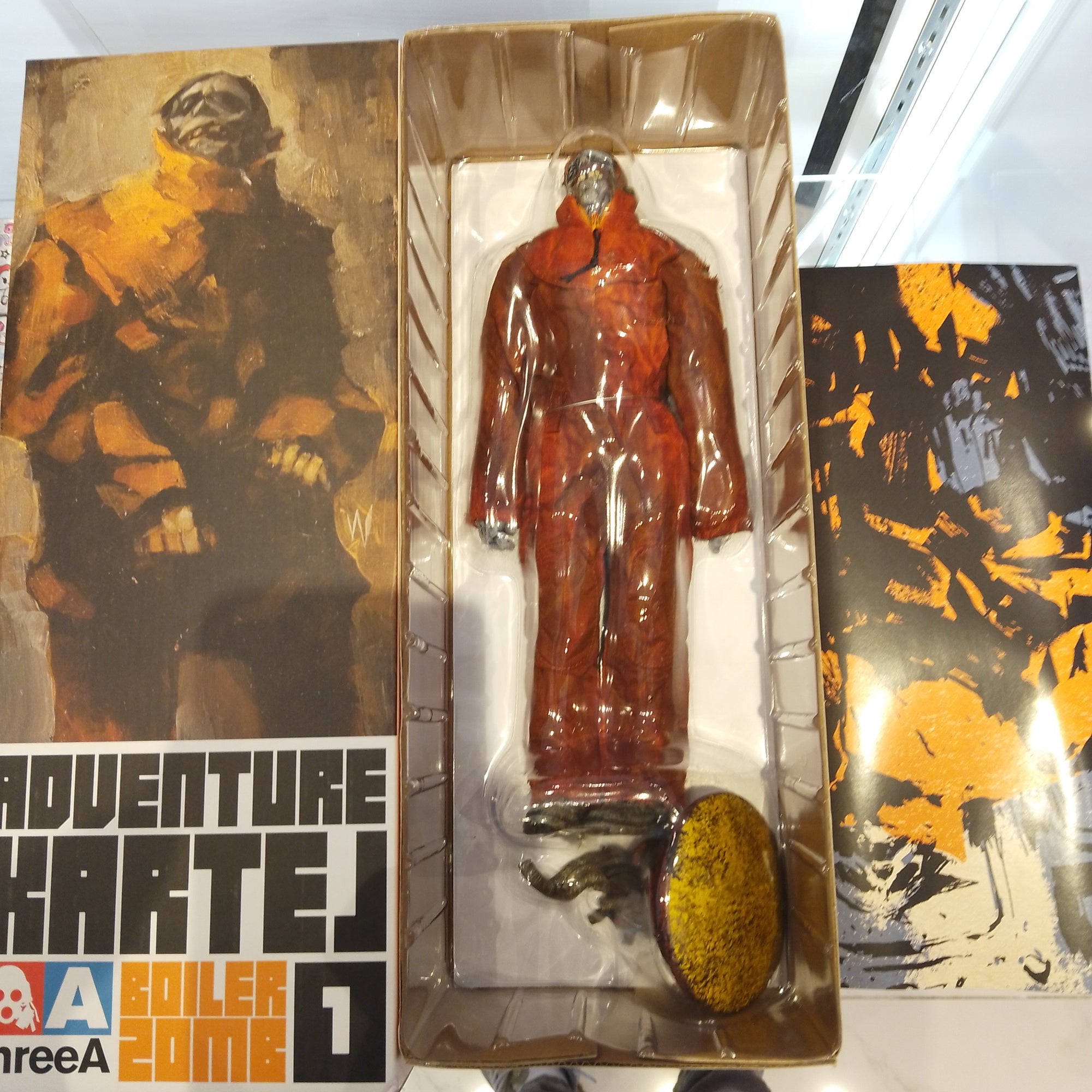 Adventure Kartel Boiler Zomb1 Figure by THREEA