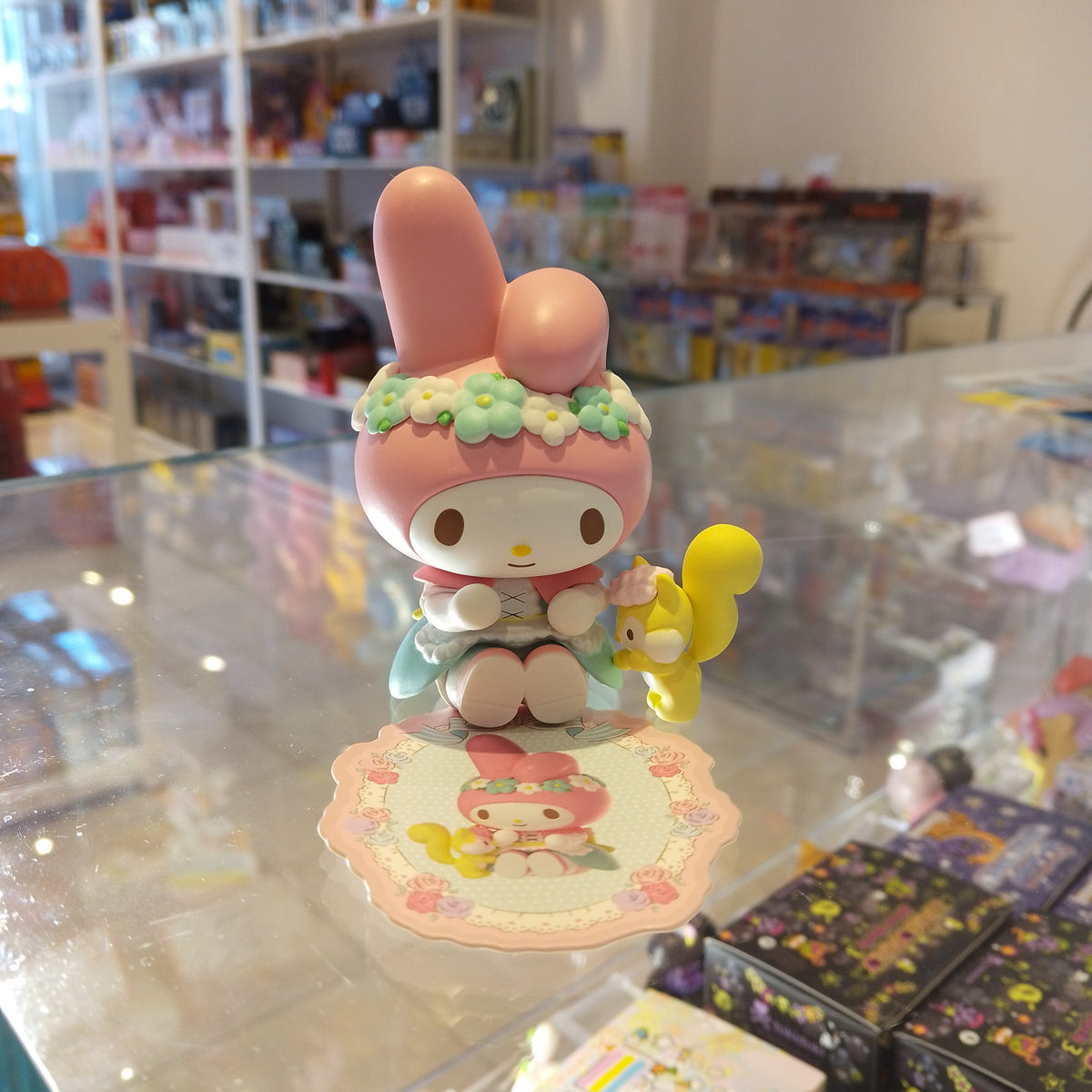 My Melody with Yellow Squirrel - Sanrio My Melody Secret Forest Tea Party Series by Sanrio x Miniso