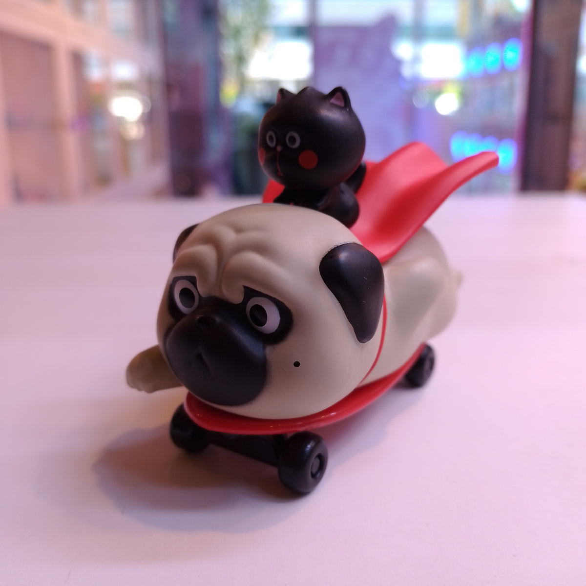 Pug Skateboard - Wuhuang Daily Life Series 4 by 52Toys