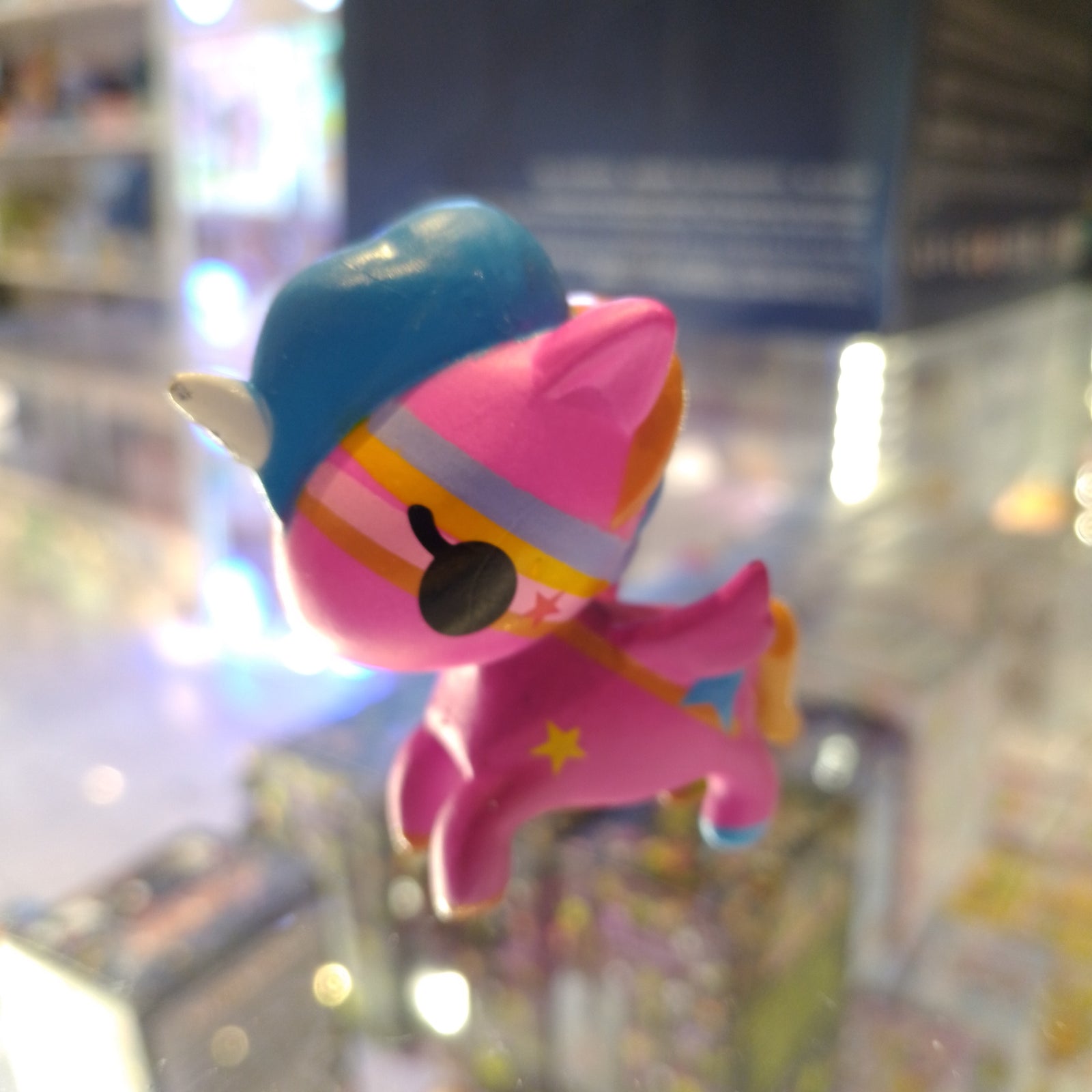 Pink Unicorno  - Neon Star Collectible Figurine Claire's Exclusive  by Tokidoki