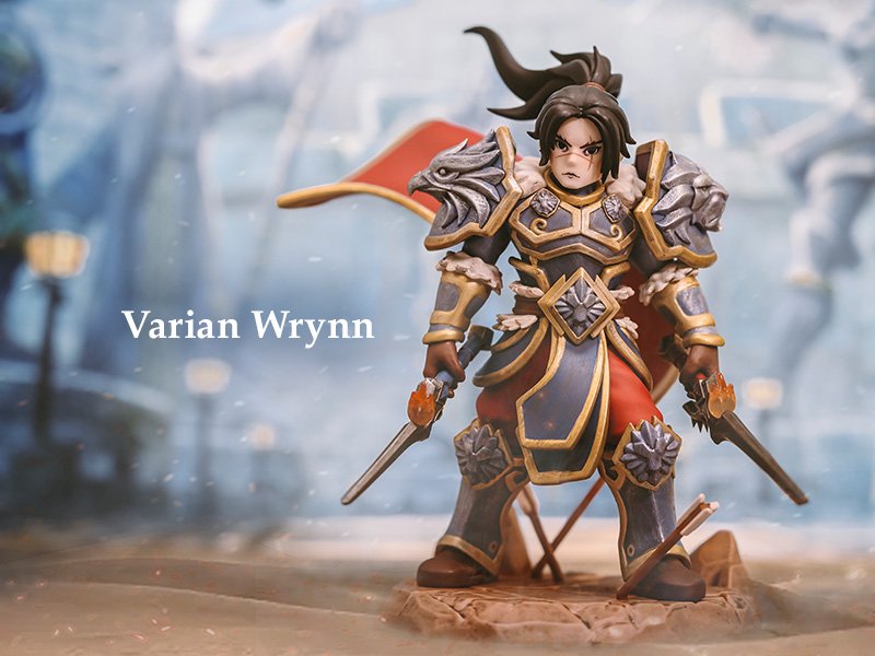 Varian Wrynn - World of Warcraft Collectible Character Series by POP MART