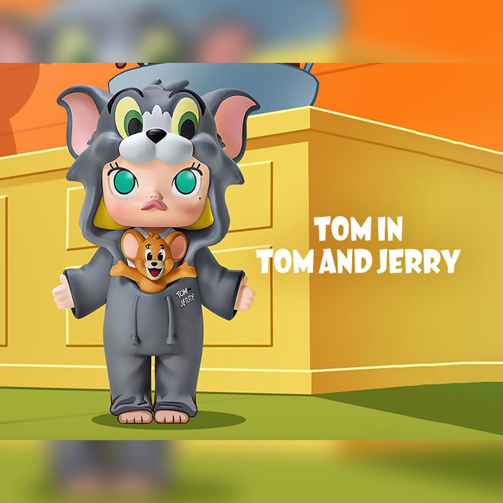 Tom in Tom and Jerry - MOLLY x Warner Bros. 100th Anniversary Series by POP MART