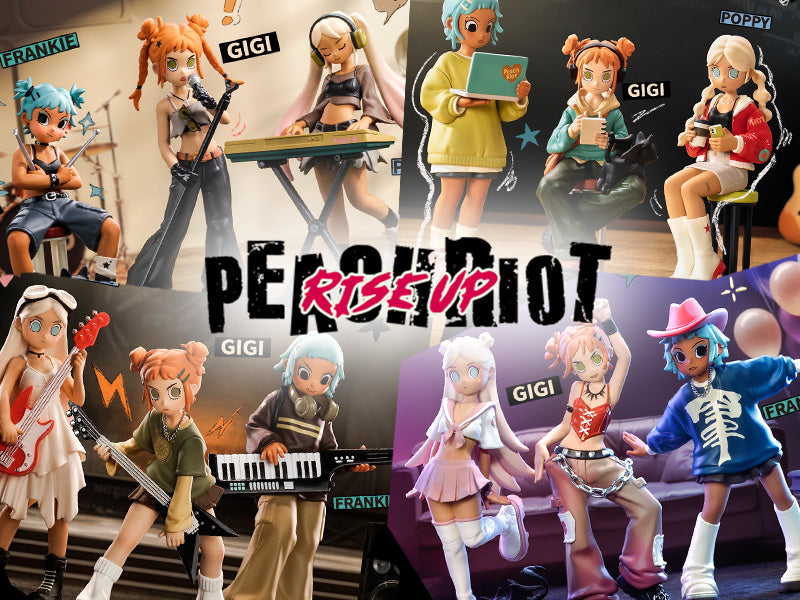 Peach Riot Rise Up Series Figures Blind Box by POP MART