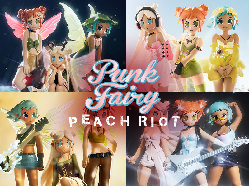 Peach Riot Punk Fairy Series Figures Blind Box by POP MART