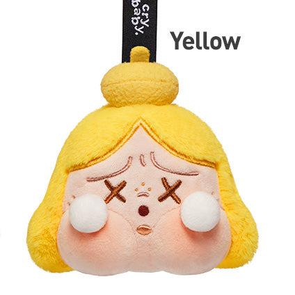 Yellow - CRYBABY CHEER UP, BABY! Series Plush Pendant by POP MART