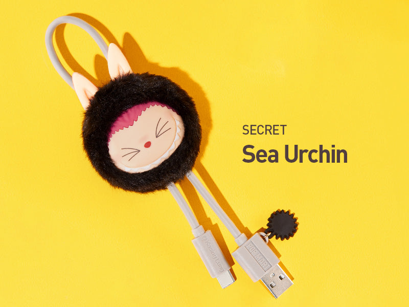 The Monsters Enchanted by the Seaside USB Type-C Cable Blind Box