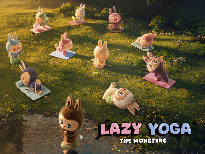 The Monsters Lazy Yoga Series Figures by POP MART