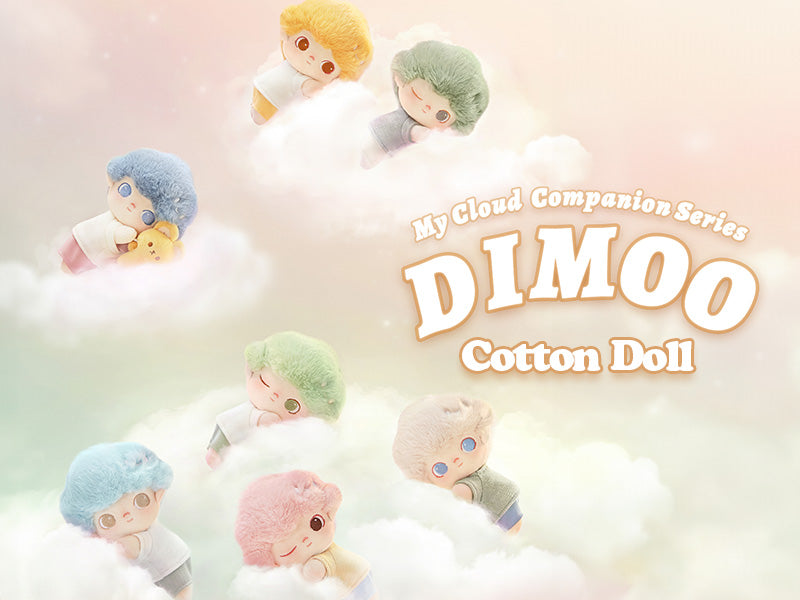 Dimoo My Cloud Companion Series Cotton Doll Blind Box