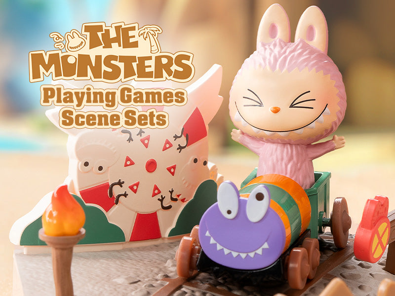 THE MONSTERS Playing Games Series  Scene Sets by POP MART