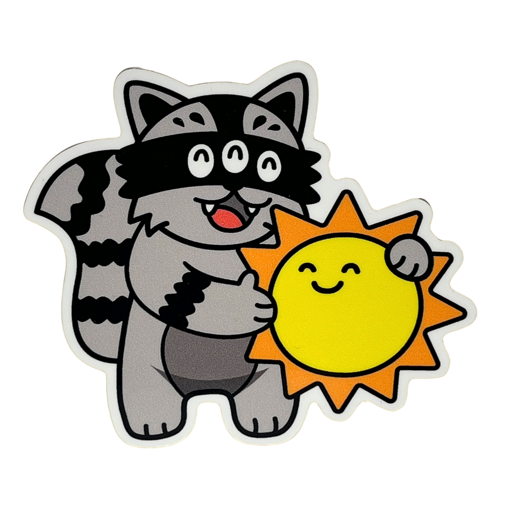 Sunshine Is Your Friend Hunter Vinyl Sticker