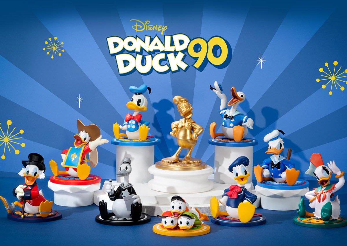 Disney Donald Duck 90th Anniversary  Series Figures by POP MART