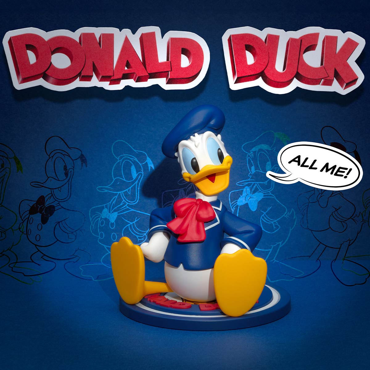 Disney Donald Duck 90th Anniversary  Series Figures by POP MART