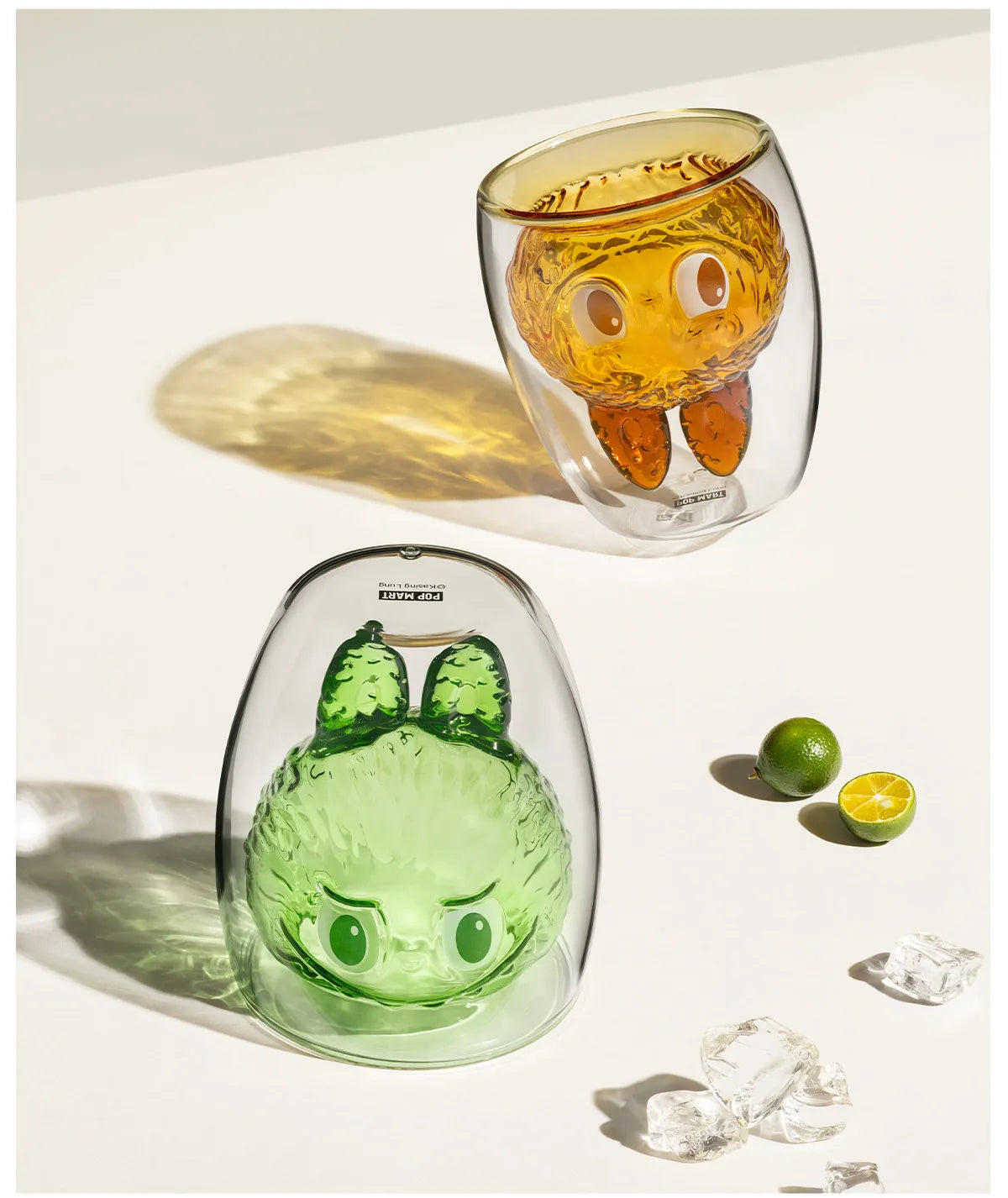 The Monsters Cheers! Double Walled Glass Blind Box by POP MART