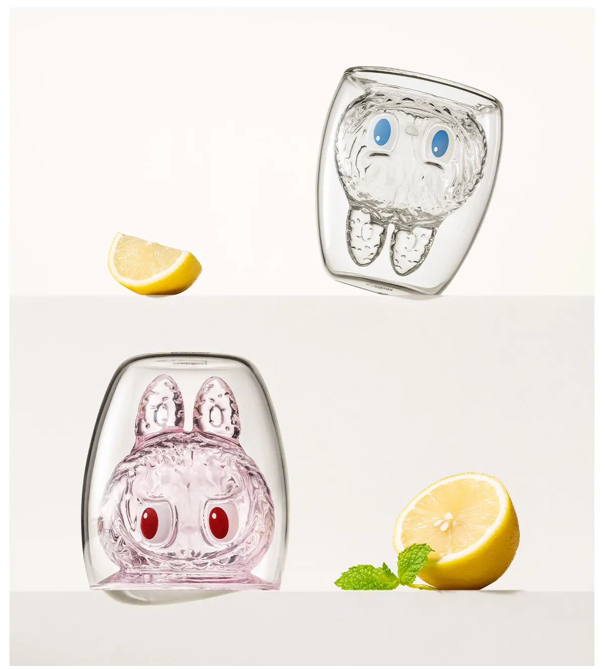 The Monsters Cheers! Double Walled Glass Blind Box by POP MART