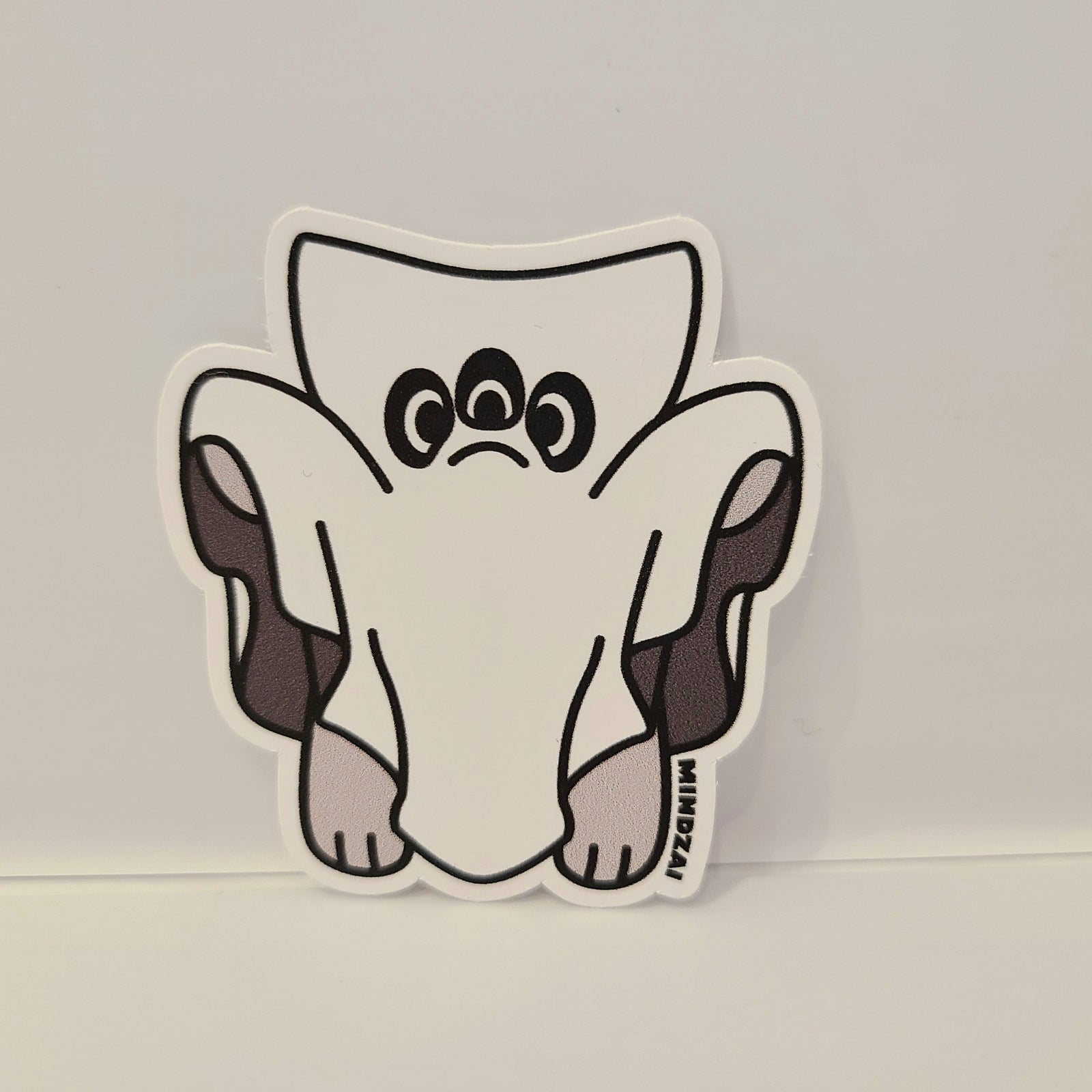 Hunter Ghost Small Sticker