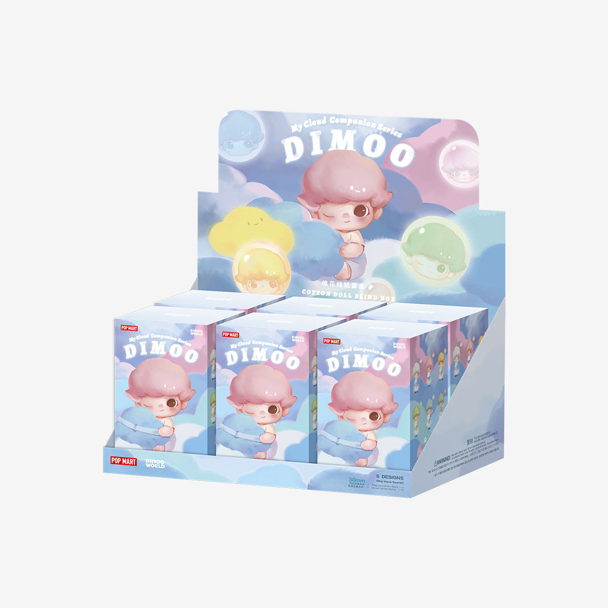 Dimoo My Cloud Companion Series Cotton Doll Blind Box