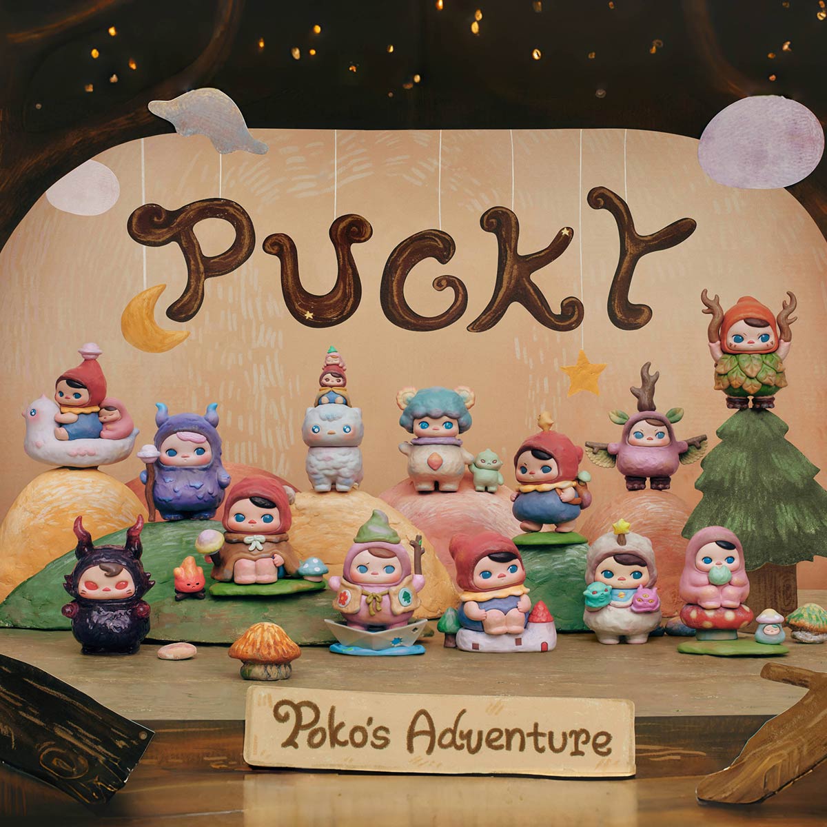 PUCKY Poko's Adventure Series Figures by POP MART