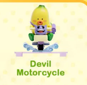 Devil Motorcycle - BANAxBANA Emoji Relaxing Playground Series