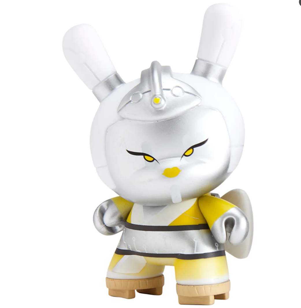 (Model A) Pretty Entertainment Girl - Huck Gee - Post Apocalypse Dunny by Kidrobot