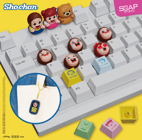 SHO-CHAN Keycaps Blind Box by Soap Studio