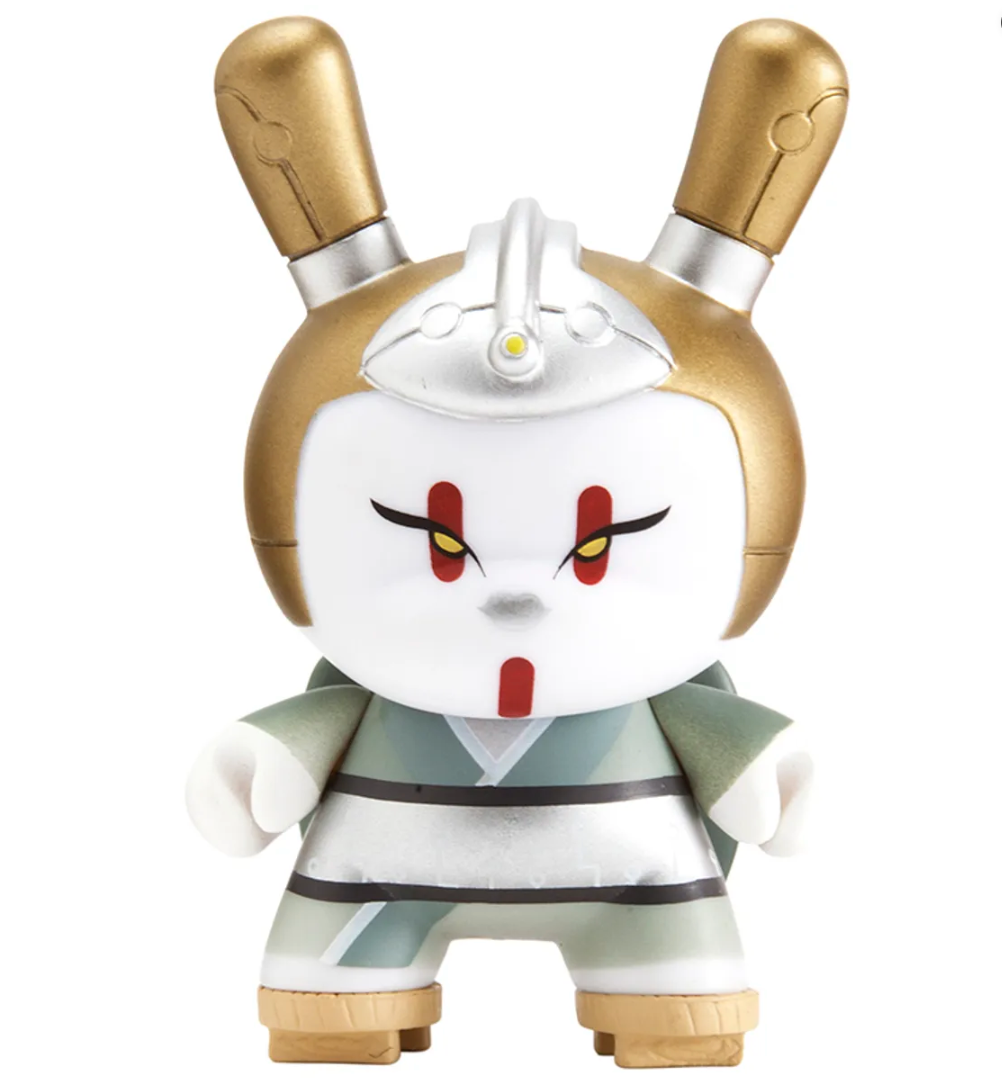 (Model B) Pretty Entertainment Girl - Huck Gee - Post Apocalypse Dunny by Kidrobot