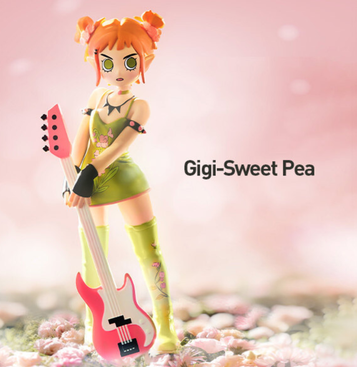 Gigi Sweet-Pea - Peach Riot Punk Fairy Series by POP MART