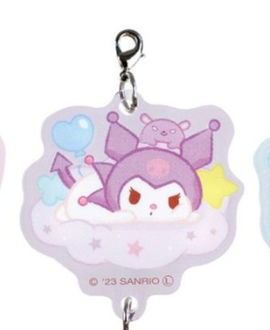 Kuromi - Sanrio Characters Keychain Connecting Acrylic Charm