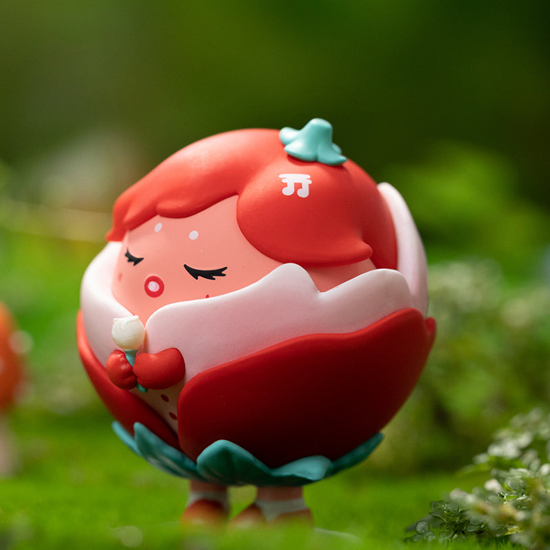 Rose - Pompon Monster Blossom Series by Toy City