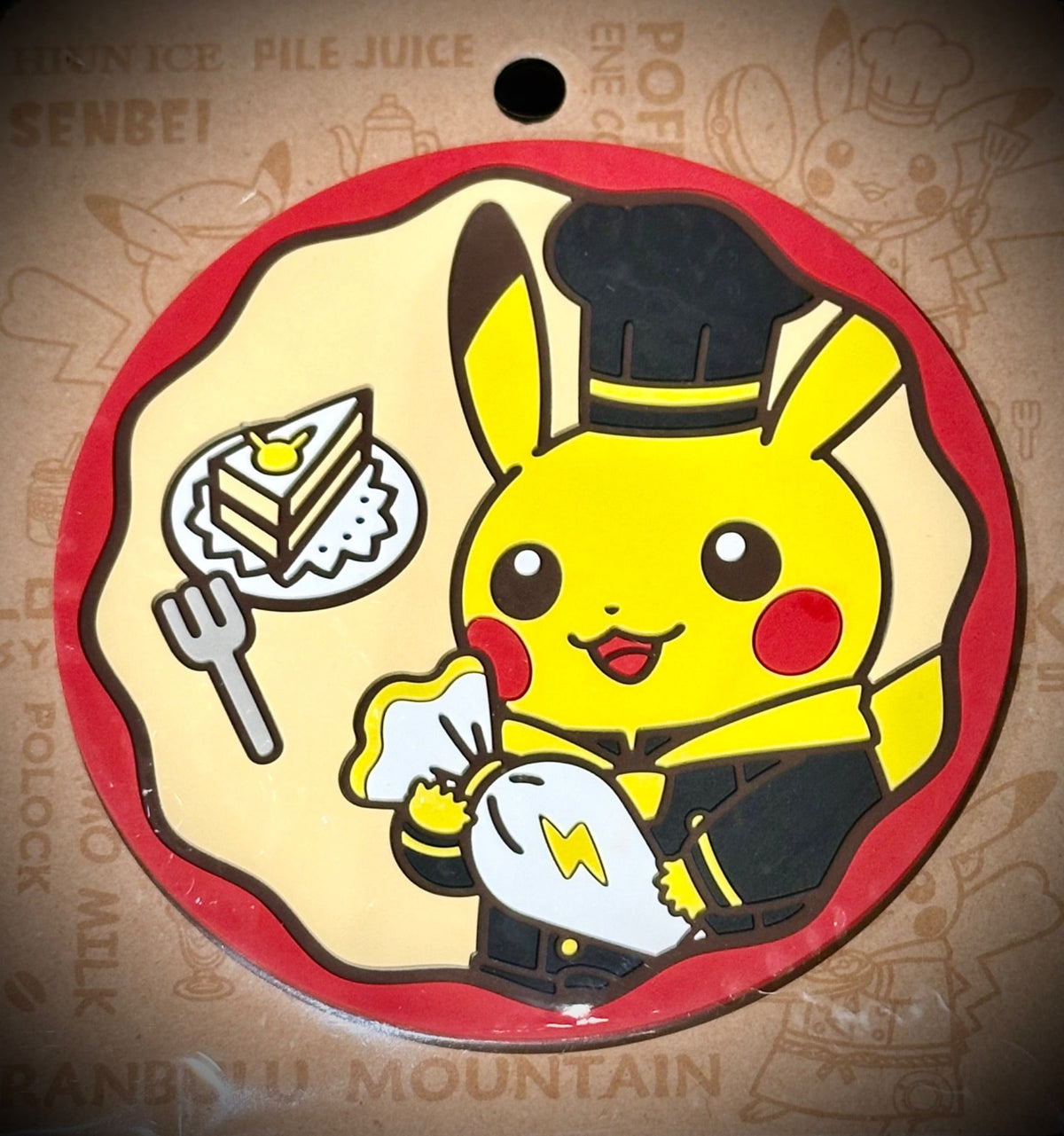 Brand new exclusive Japan Pokemon Cafe pocket monster coasters x 5 Pikachu. Snorlax. - 1