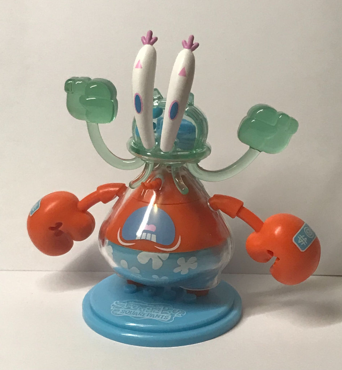 Jellyfish Head Mr. Krabs-Spongebob Squarepants Bouncing Jellyfish Series-TOP TOY - 1