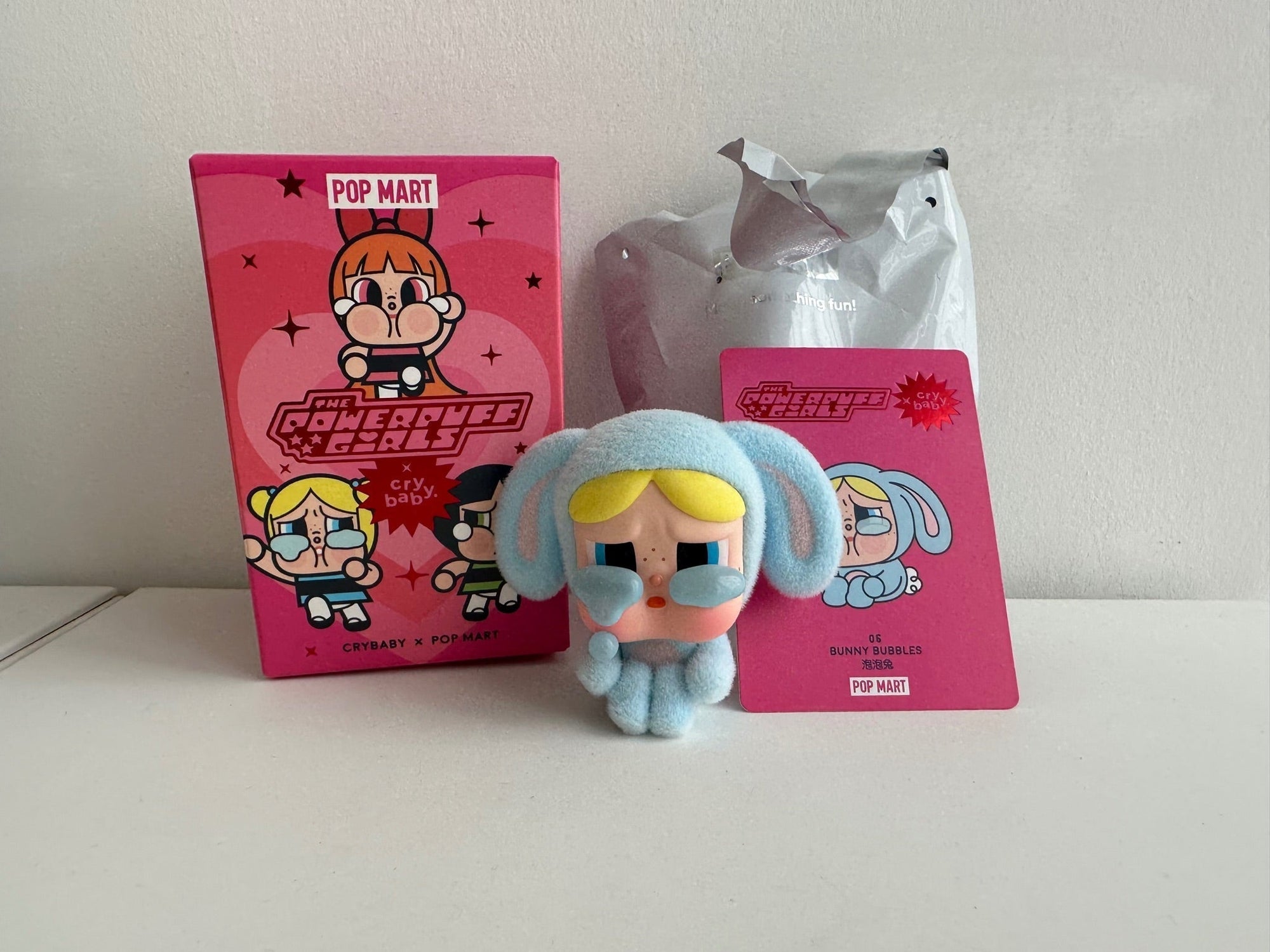 BUNNY BUBBLES - CRYBABY x Powerpuff Girls Series Figures by POP MART - 1