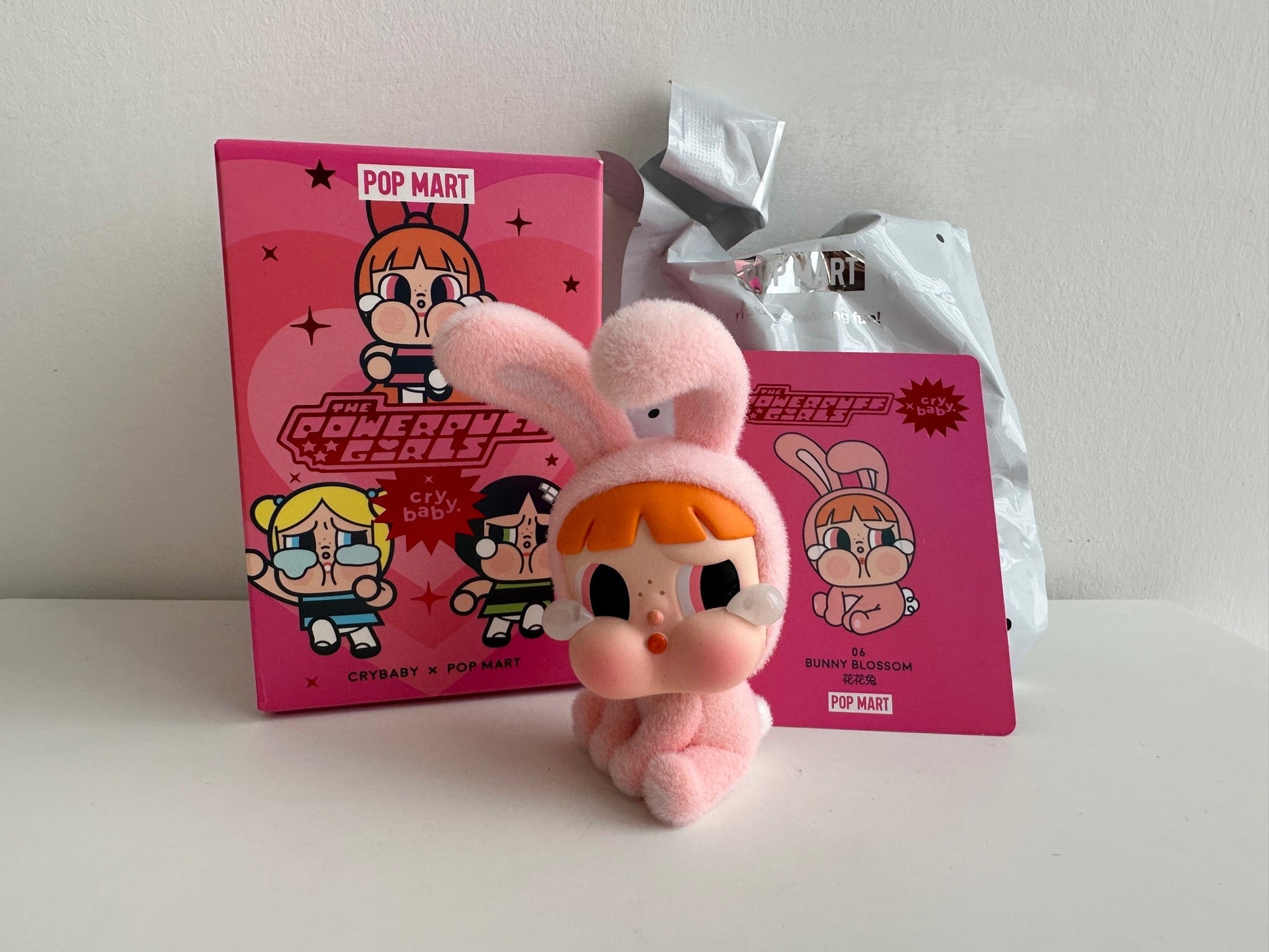 BUNNY BLOSSOM - CRYBABY x Powerpuff Girls Series Figures by POP MART - 1