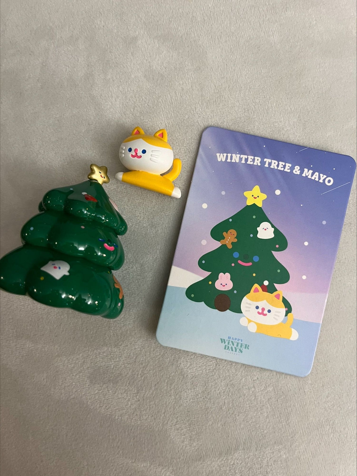 Winter Tree &amp; Mayo - RiCO Happy Winter Days Blind Box Series by Rico x Finding Unicorn - 1