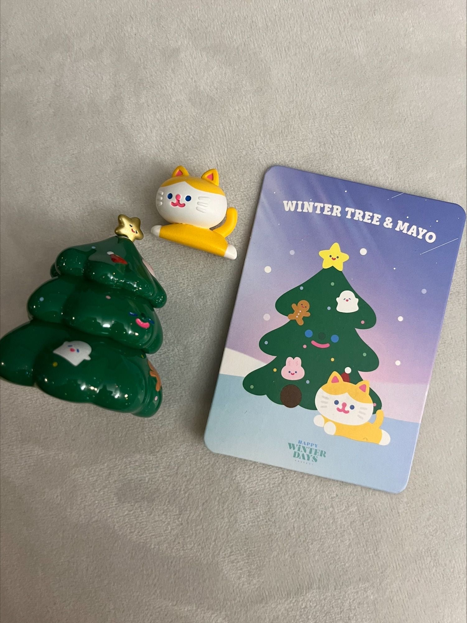 Winter Tree & Mayo - RiCO Happy Winter Days Blind Box Series by Rico x Finding Unicorn - 1