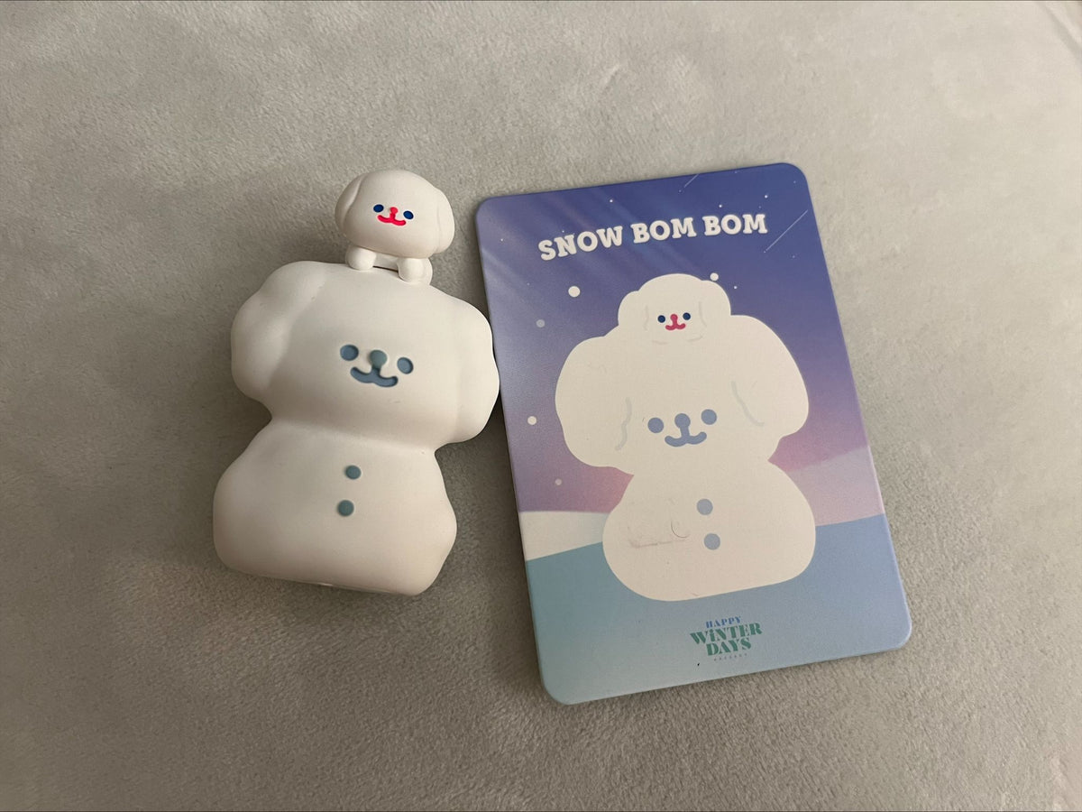 Snow Bom Bom - RiCO Happy Winter Days Blind Box Series by Rico x Finding Unicorn - 1