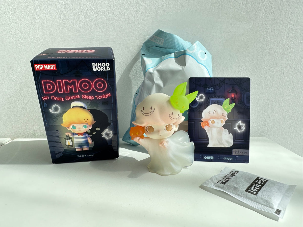 Ghost  - Dimoo No One&#39;s Gonna Sleep Tonight Blind Box Series by POP MART - 1