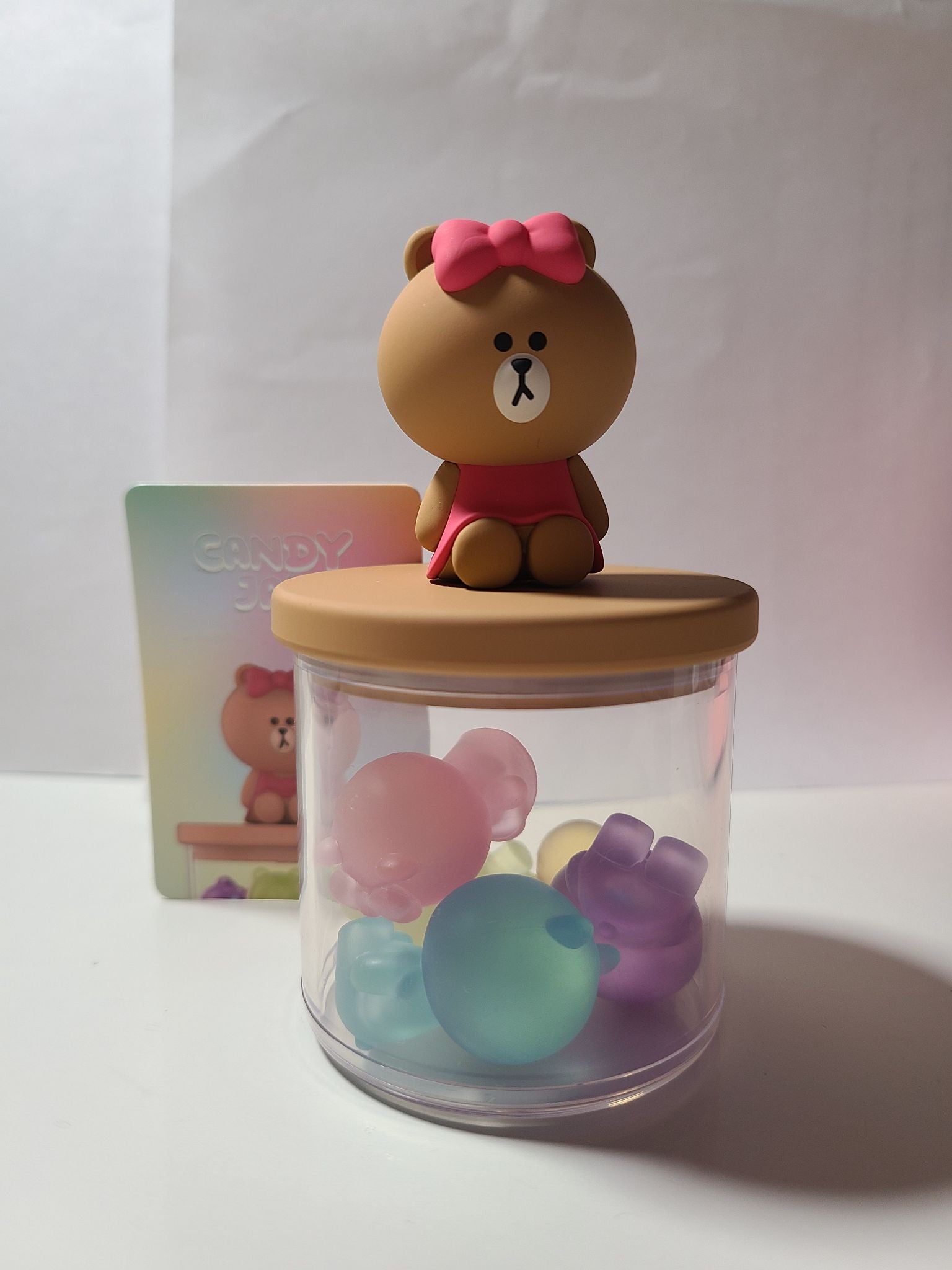 Choco - Line Friends Candy Jar Series by TOPTOYS - 3