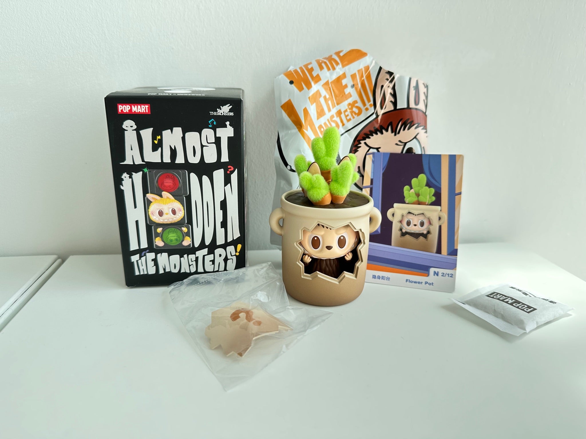 Flower Pot - Labubu The Monsters Almost Hidden Series by POP MART