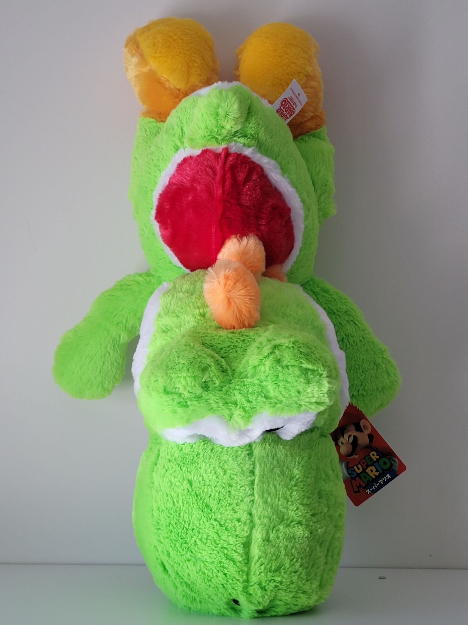 Super Mario - Cuddly Yoshi Extra Large 45cm Plushie - 4