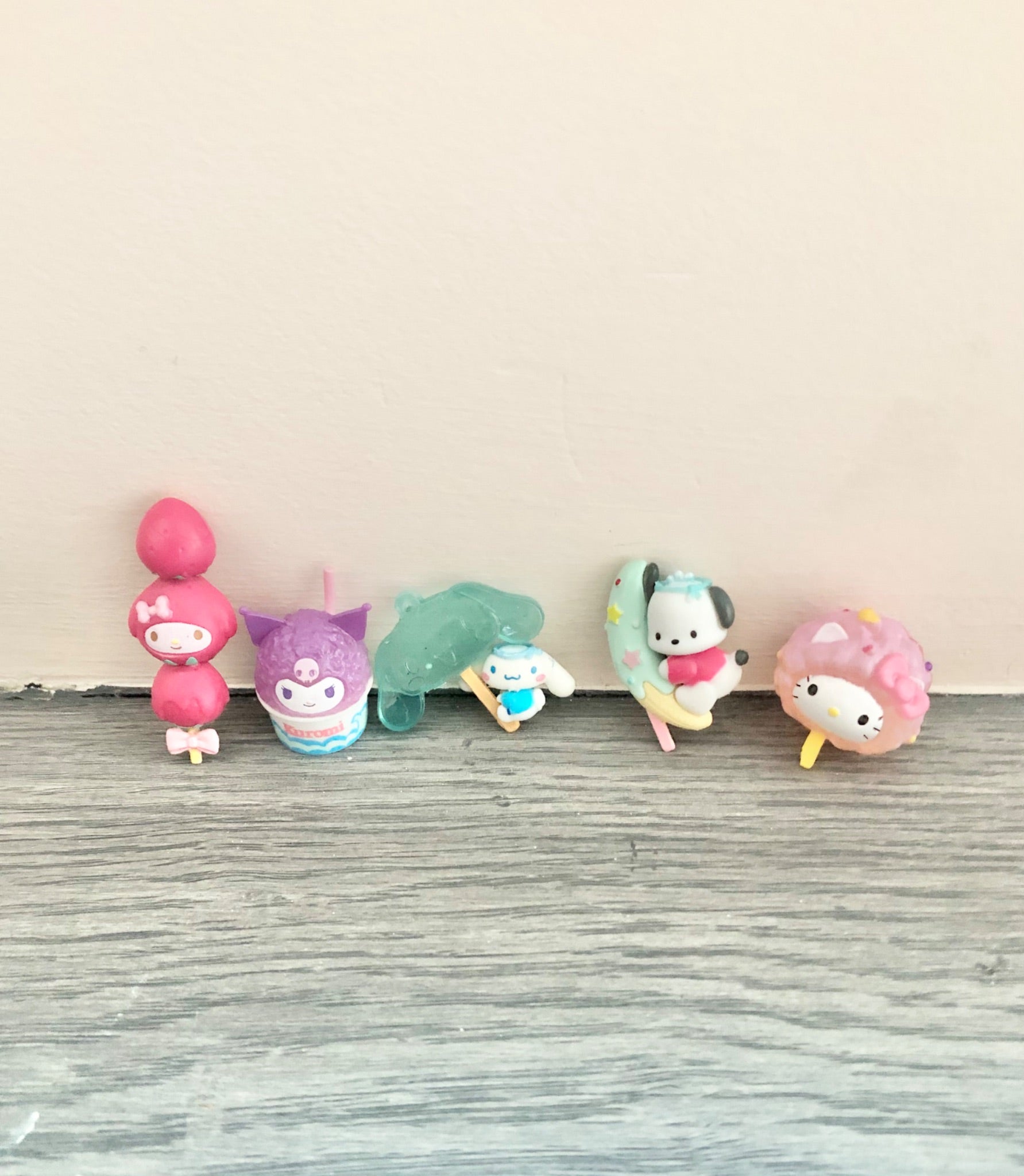 Sanrio Miniature Charms - Set of 5 - 1