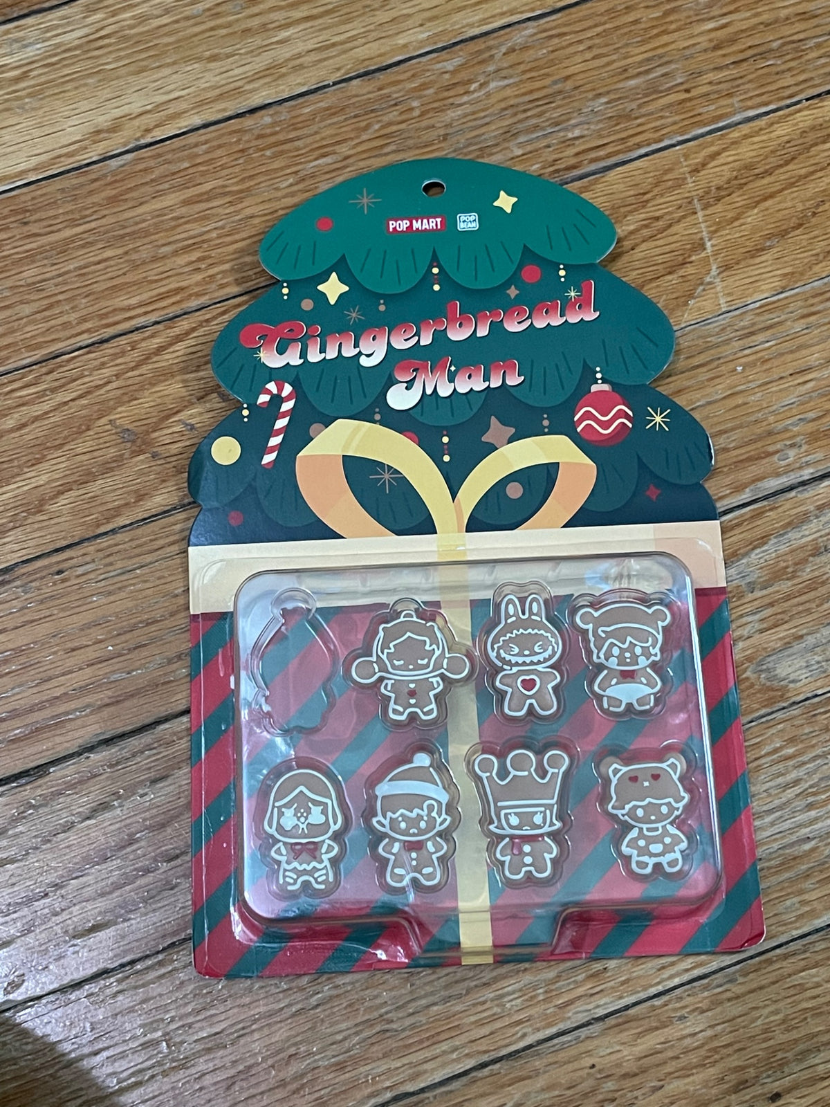 POP Bean Series Gingerbread Man Set of 7 (No pucky) - Popmart - 1